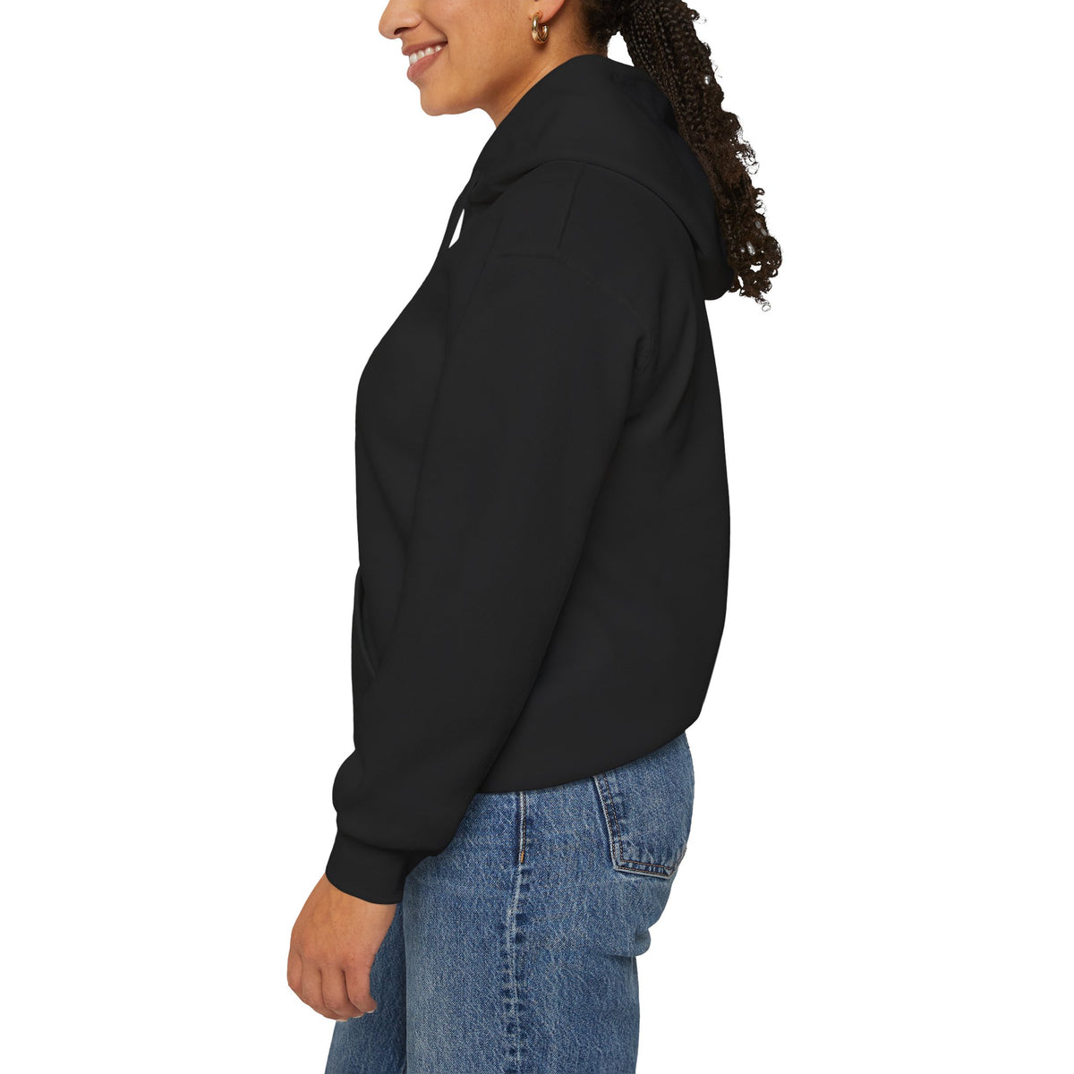 Funny Hoodie — “I Hope One Day You Choke on All the Shit You Talk” Heart Graphic