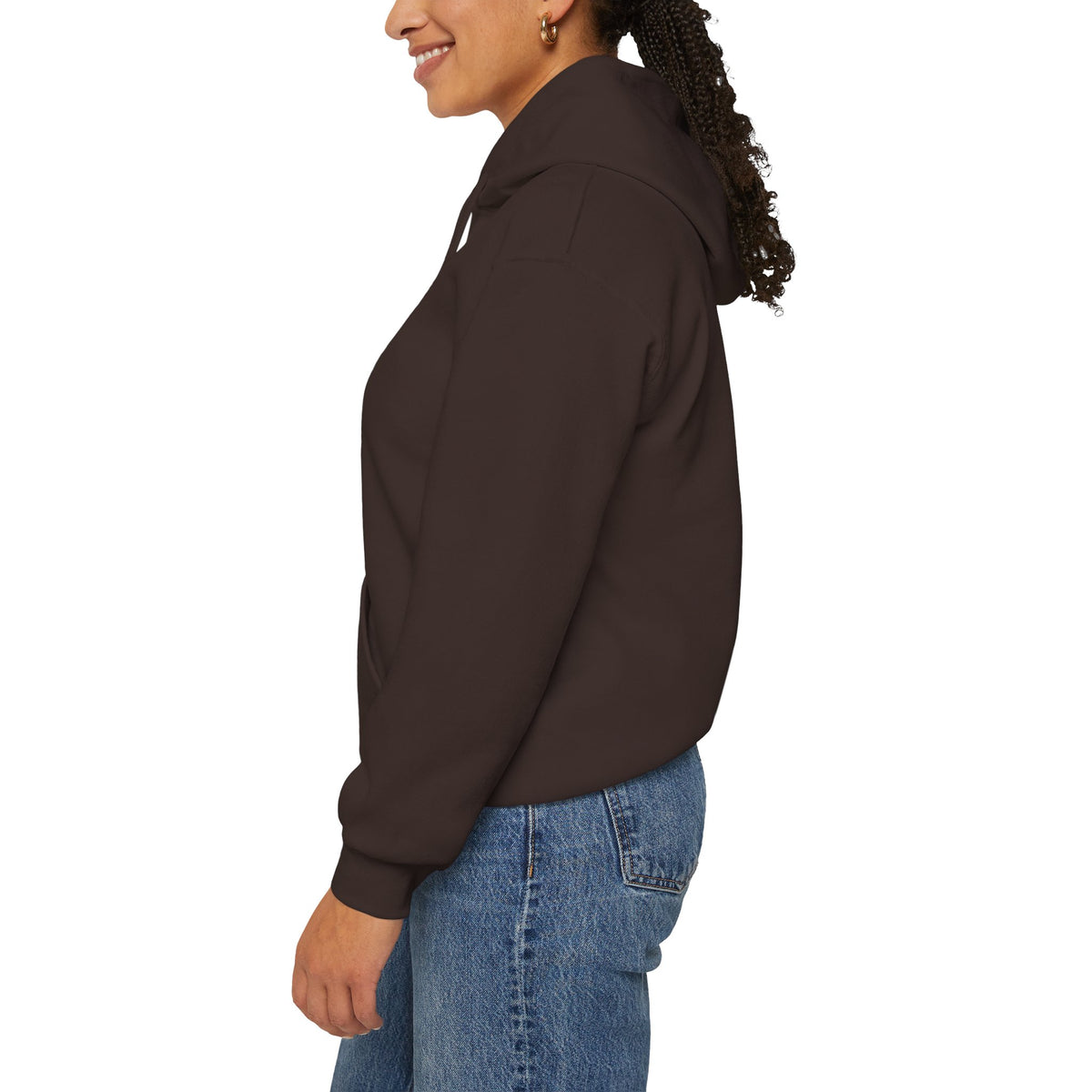 Funny Hoodie — “I Hope One Day You Choke on All the Shit You Talk” Heart Graphic