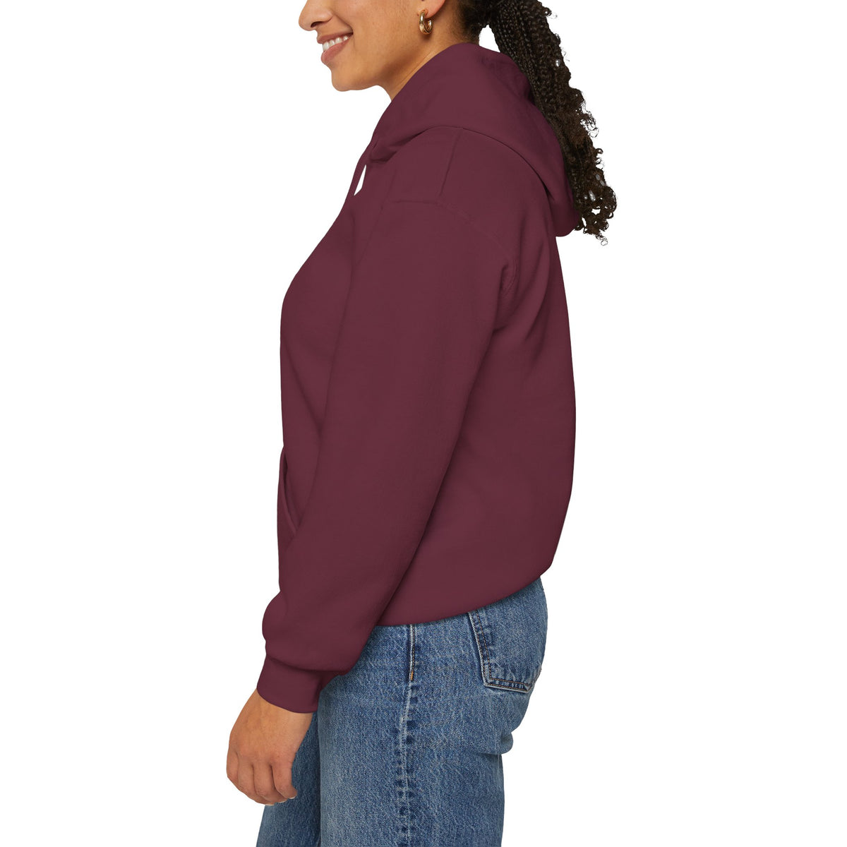 Funny Hoodie — “I Hope One Day You Choke on All the Shit You Talk” Heart Graphic