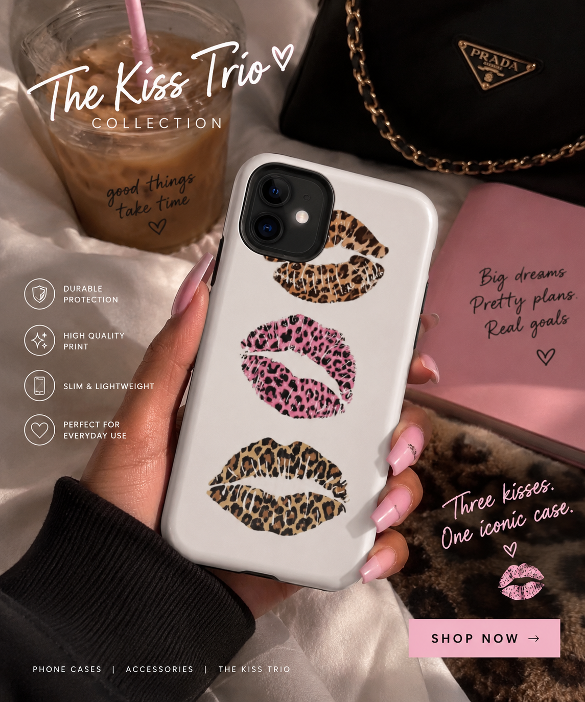 The Kiss Trio | Case for iPhone